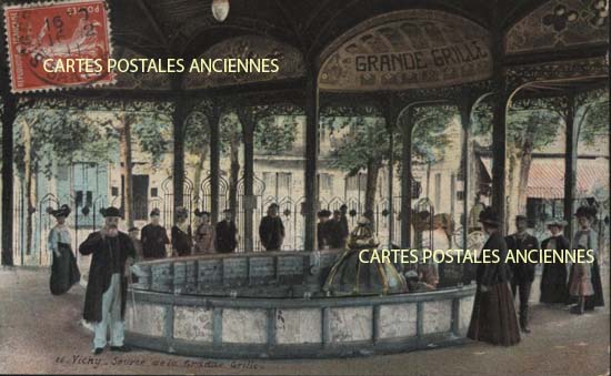 Cartes postales anciennes > CARTES POSTALES > carte postale ancienne > cartes-postales-ancienne.com Auvergne rhone alpes Allier Vichy