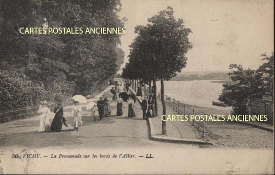 Cartes postales anciennes > CARTES POSTALES > carte postale ancienne > cartes-postales-ancienne.com Allier  Vichy