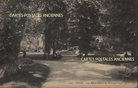 Cartes postales anciennes > CARTES POSTALES > carte postale ancienne > cartes-postales-ancienne.com Allier  Vichy