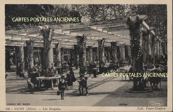 Cartes postales anciennes > CARTES POSTALES > carte postale ancienne > cartes-postales-ancienne.com Allier  Vichy