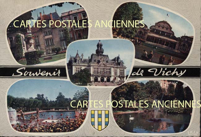 Cartes postales anciennes > CARTES POSTALES > carte postale ancienne > cartes-postales-ancienne.com Allier  Vichy