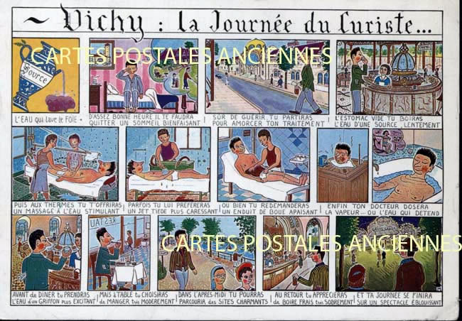 Cartes postales anciennes > CARTES POSTALES > carte postale ancienne > cartes-postales-ancienne.com Allier  Vichy