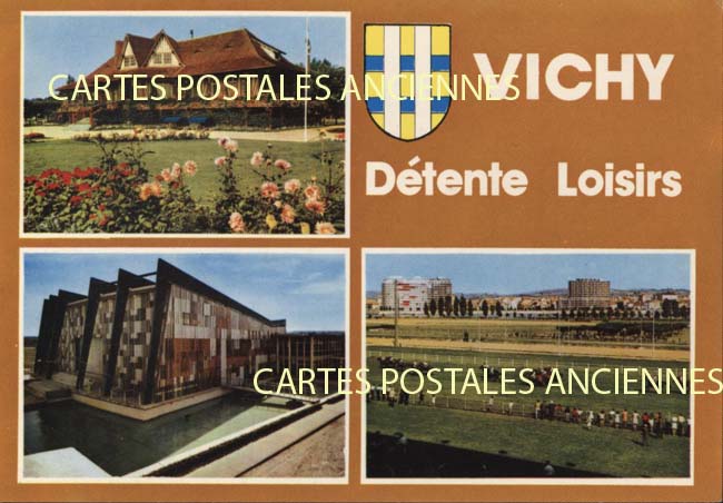 Cartes postales anciennes > CARTES POSTALES > carte postale ancienne > cartes-postales-ancienne.com Allier  Vichy