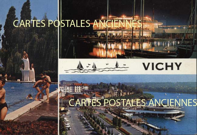 Cartes postales anciennes > CARTES POSTALES > carte postale ancienne > cartes-postales-ancienne.com Allier  Vichy