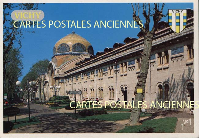 Cartes postales anciennes > CARTES POSTALES > carte postale ancienne > cartes-postales-ancienne.com Allier  Vichy