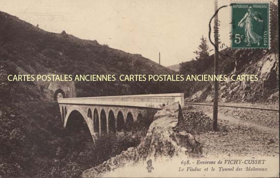 Cartes postales anciennes > CARTES POSTALES > carte postale ancienne > cartes-postales-ancienne.com Allier  Cusset