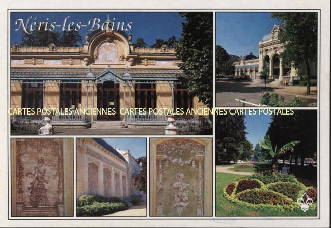 Cartes postales anciennes > CARTES POSTALES > carte postale ancienne > cartes-postales-ancienne.com Auvergne rhone alpes Allier Neris Les Bains