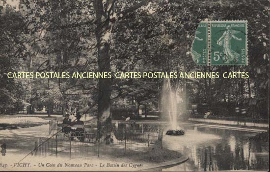 Cartes postales anciennes > CARTES POSTALES > carte postale ancienne > cartes-postales-ancienne.com Allier  Vichy
