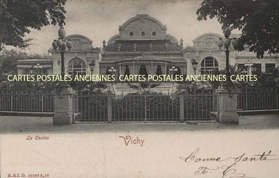 Cartes postales anciennes > CARTES POSTALES > carte postale ancienne > cartes-postales-ancienne.com Allier  Vichy