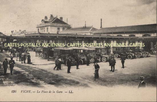 Cartes postales anciennes > CARTES POSTALES > carte postale ancienne > cartes-postales-ancienne.com Allier  Vichy