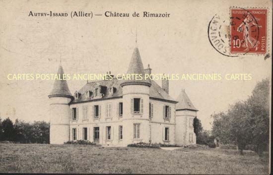 Cartes postales anciennes > CARTES POSTALES > carte postale ancienne > cartes-postales-ancienne.com Auvergne rhone alpes Allier Autry Issards