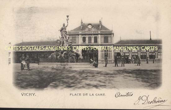Cartes postales anciennes > CARTES POSTALES > carte postale ancienne > cartes-postales-ancienne.com Allier  Vichy