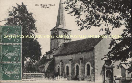 Cartes postales anciennes > CARTES POSTALES > carte postale ancienne > cartes-postales-ancienne.com Auvergne rhone alpes Allier Hyds