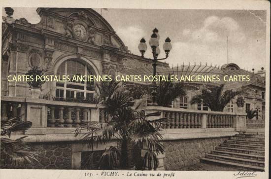 Cartes postales anciennes > CARTES POSTALES > carte postale ancienne > cartes-postales-ancienne.com Allier  Vichy