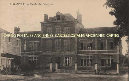 Cartes postales anciennes > CARTES POSTALES > carte postale ancienne > cartes-postales-ancienne.com Auvergne rhone alpes Allier Gannat