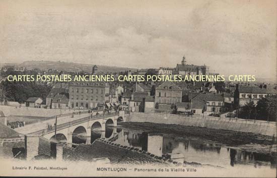 Cartes postales anciennes > CARTES POSTALES > carte postale ancienne > cartes-postales-ancienne.com Allier  Montlucon