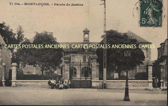 Cartes postales anciennes > CARTES POSTALES > carte postale ancienne > cartes-postales-ancienne.com Allier  Montlucon