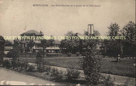 Cartes postales anciennes > CARTES POSTALES > carte postale ancienne > cartes-postales-ancienne.com Allier  Montlucon
