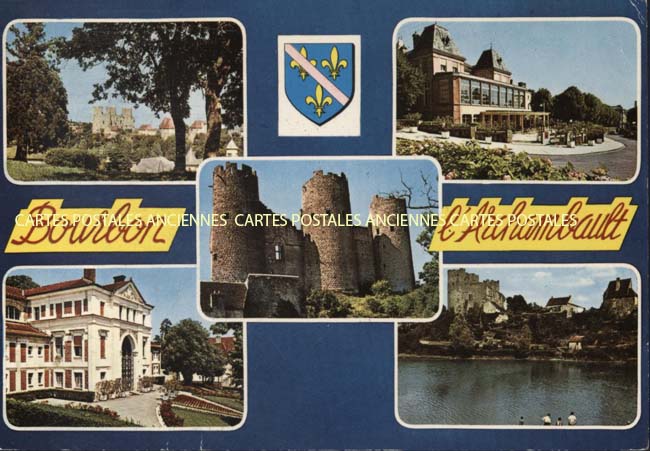 Cartes postales anciennes > CARTES POSTALES > carte postale ancienne > cartes-postales-ancienne.com Auvergne rhone alpes Allier Bourbon L Archambault