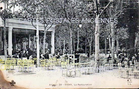 Cartes postales anciennes > CARTES POSTALES > carte postale ancienne > cartes-postales-ancienne.com Auvergne rhone alpes Allier Vichy