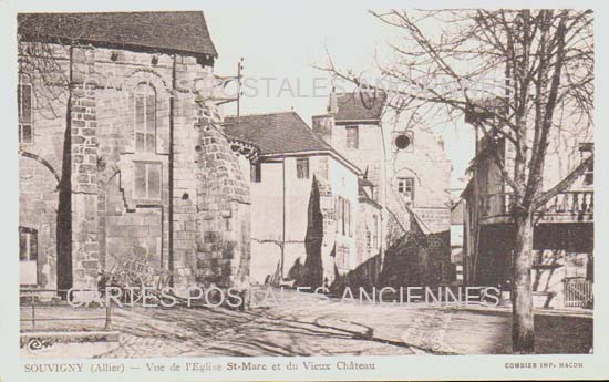 Cartes postales anciennes > CARTES POSTALES > carte postale ancienne > cartes-postales-ancienne.com Allier  Souvigny