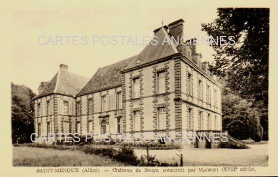 Cartes postales anciennes > CARTES POSTALES > carte postale ancienne > cartes-postales-ancienne.com Auvergne rhone alpes Allier Saint Menoux