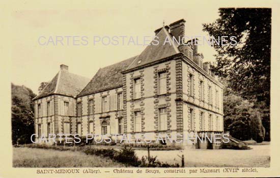 Cartes postales anciennes > CARTES POSTALES > carte postale ancienne > cartes-postales-ancienne.com Allier  Saint Menoux