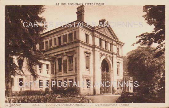 Cartes postales anciennes > CARTES POSTALES > carte postale ancienne > cartes-postales-ancienne.com Auvergne rhone alpes Allier Bourbon L Archambault