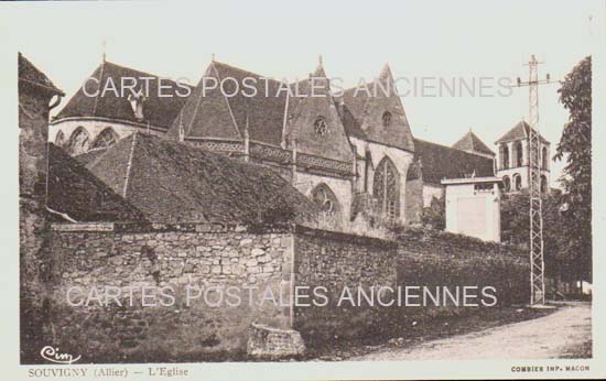 Cartes postales anciennes > CARTES POSTALES > carte postale ancienne > cartes-postales-ancienne.com Allier  Souvigny