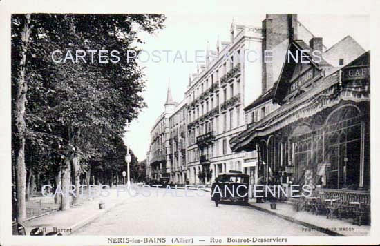 Cartes postales anciennes > CARTES POSTALES > carte postale ancienne > cartes-postales-ancienne.com Auvergne rhone alpes Allier Neris Les Bains