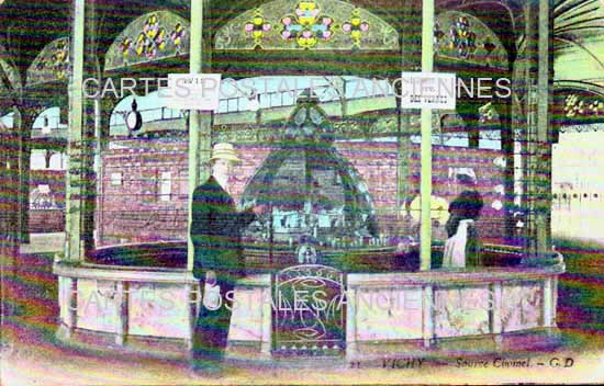 Cartes postales anciennes > CARTES POSTALES > carte postale ancienne > cartes-postales-ancienne.com Allier  Vichy