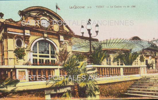 Cartes postales anciennes > CARTES POSTALES > carte postale ancienne > cartes-postales-ancienne.com Auvergne rhone alpes Allier Vichy