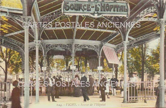 Cartes postales anciennes > CARTES POSTALES > carte postale ancienne > cartes-postales-ancienne.com Allier  Vichy