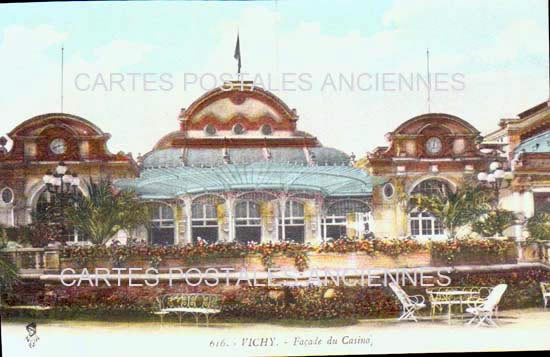 Cartes postales anciennes > CARTES POSTALES > carte postale ancienne > cartes-postales-ancienne.com Allier  Vichy