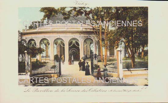 Cartes postales anciennes > CARTES POSTALES > carte postale ancienne > cartes-postales-ancienne.com Allier  Vichy