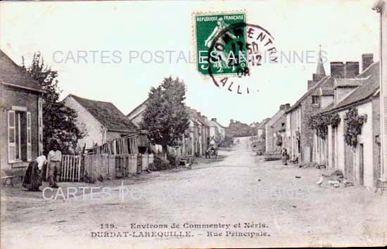 Cartes postales anciennes > CARTES POSTALES > carte postale ancienne > cartes-postales-ancienne.com Auvergne rhone alpes Allier Durdat Larequille