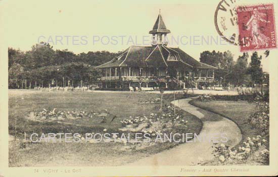 Cartes postales anciennes > CARTES POSTALES > carte postale ancienne > cartes-postales-ancienne.com Allier  Vichy