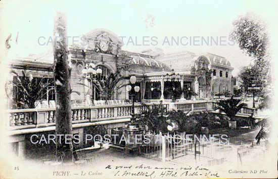 Cartes postales anciennes > CARTES POSTALES > carte postale ancienne > cartes-postales-ancienne.com Allier  Vichy