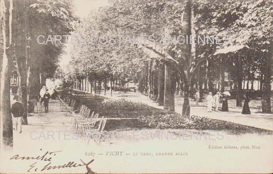 Cartes postales anciennes > CARTES POSTALES > carte postale ancienne > cartes-postales-ancienne.com Allier  Vichy