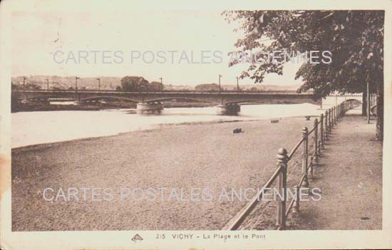Cartes postales anciennes > CARTES POSTALES > carte postale ancienne > cartes-postales-ancienne.com Allier  Vichy