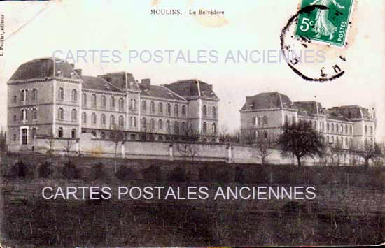 Cartes postales anciennes > CARTES POSTALES > carte postale ancienne > cartes-postales-ancienne.com Allier  Moulins