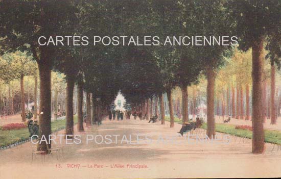 Cartes postales anciennes > CARTES POSTALES > carte postale ancienne > cartes-postales-ancienne.com Allier  Vichy
