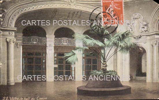 Cartes postales anciennes > CARTES POSTALES > carte postale ancienne > cartes-postales-ancienne.com Allier  Vichy