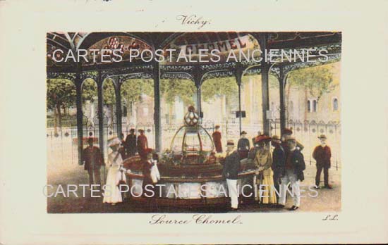 Cartes postales anciennes > CARTES POSTALES > carte postale ancienne > cartes-postales-ancienne.com Allier  Vichy