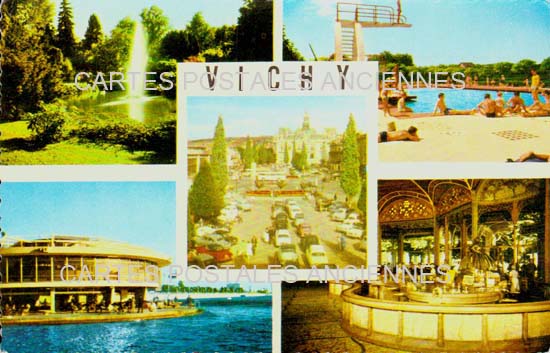 Cartes postales anciennes > CARTES POSTALES > carte postale ancienne > cartes-postales-ancienne.com Allier  Vichy