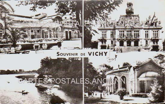 Cartes postales anciennes > CARTES POSTALES > carte postale ancienne > cartes-postales-ancienne.com Allier  Vichy