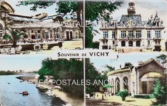 Cartes postales anciennes > CARTES POSTALES > carte postale ancienne > cartes-postales-ancienne.com Allier  Vichy