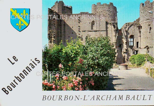 Cartes postales anciennes > CARTES POSTALES > carte postale ancienne > cartes-postales-ancienne.com Allier  Bourbon L Archambault