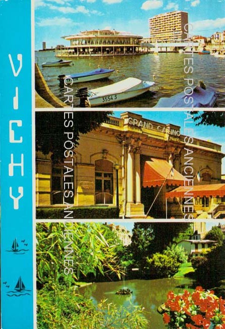 Cartes postales anciennes > CARTES POSTALES > carte postale ancienne > cartes-postales-ancienne.com Allier  Vichy