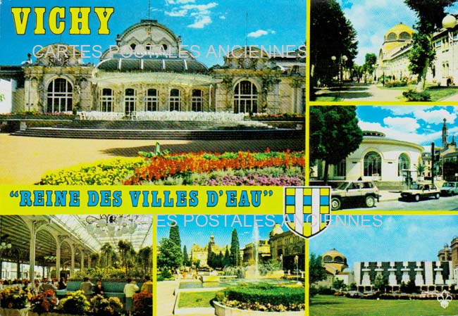 Cartes postales anciennes > CARTES POSTALES > carte postale ancienne > cartes-postales-ancienne.com Allier  Vichy